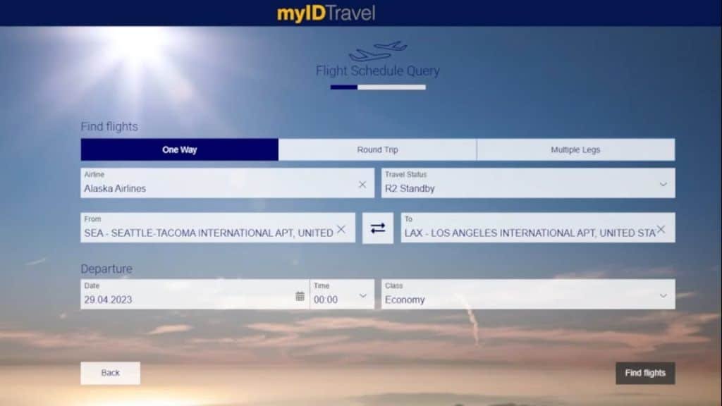 Booking a Trip with MyIDTravel