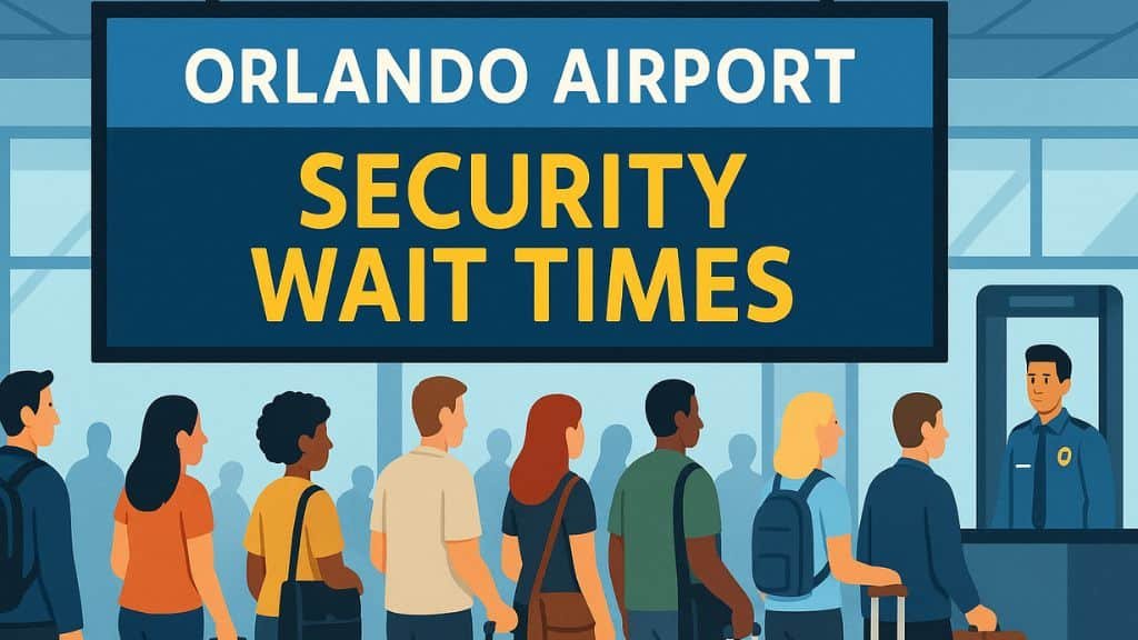 Busiest Times at Orlando Airport Security Checkpoints