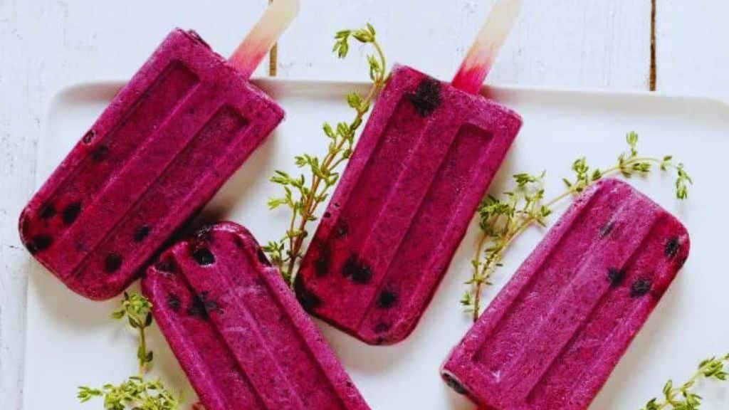 Homemade Blueberry Popsicle Recipe