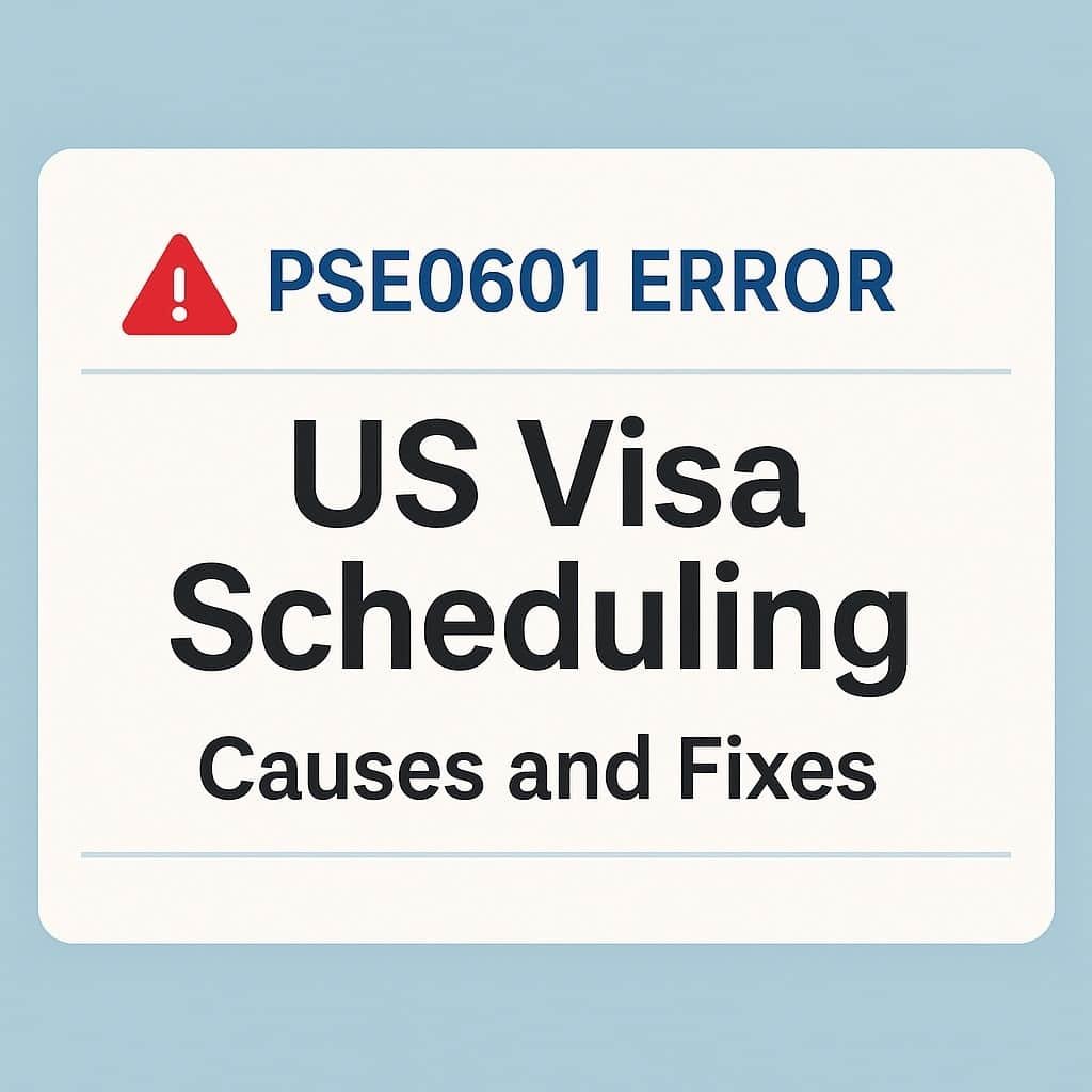 How to Fix the PSE0601 Error