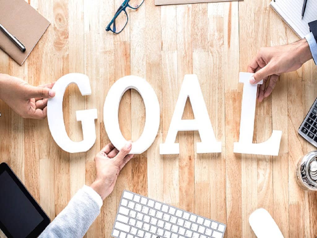 Establish a clear set of goals 