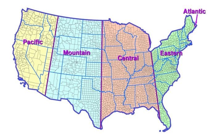 Michigan Time Zone