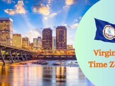 Virginia Time Zone Virginia Time Zone