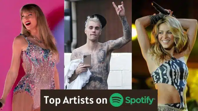 Top Artists on Spotify Top Artists on Spotify