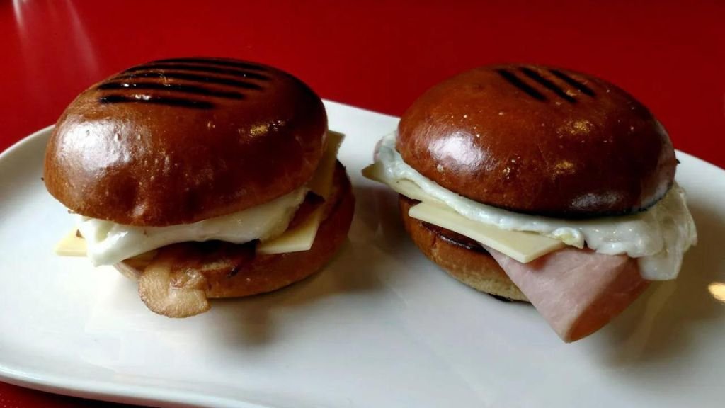 Bacon, Egg, and Cheese on Brioche