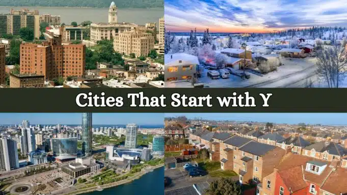 Cities That Start with Y Cities That Start with Y