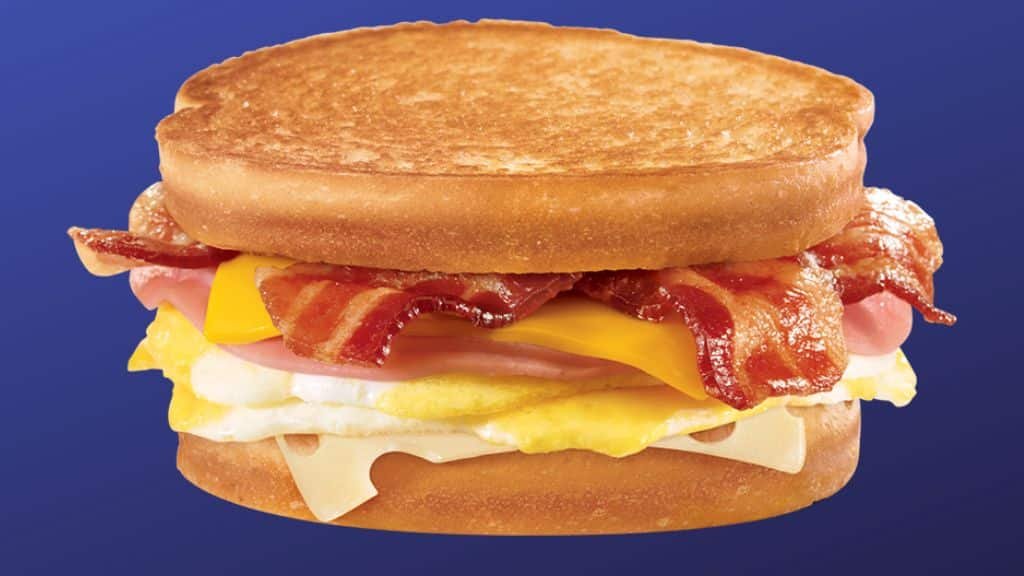 Grilled Sourdough Swiss Breakfast Sandwich