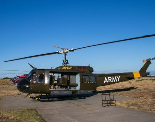 Experiencing the Thrill of a Huey Combat Flight from Cape Town’s V&A Waterfront Huey Combat Flight