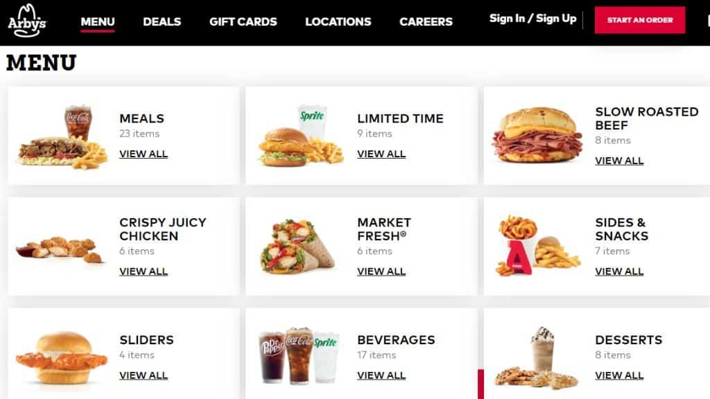 Popular Breakfast Items