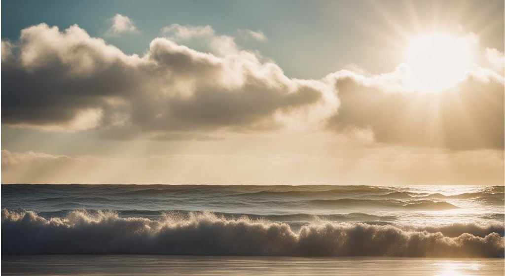 Sun and Clouds During March