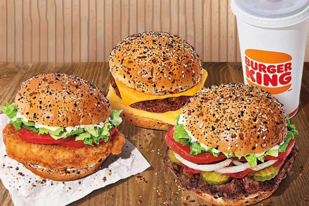 Burger King's Lunch Menu