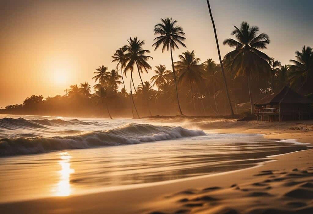 The Enchanting Atmosphere of Shangumugham Beach