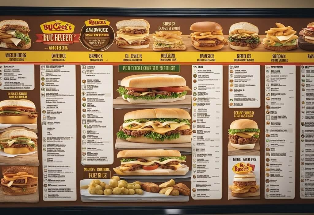 What's Buc-ee's Sandwich Menu