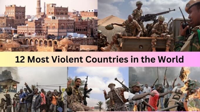 The 12 Most Violent Countries in the World