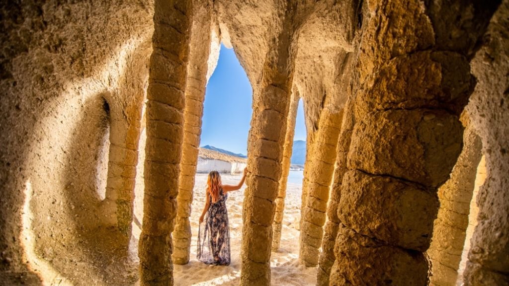 Crowley Lake Stone Columns