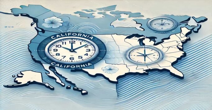 Time Difference Between California and Hawaii