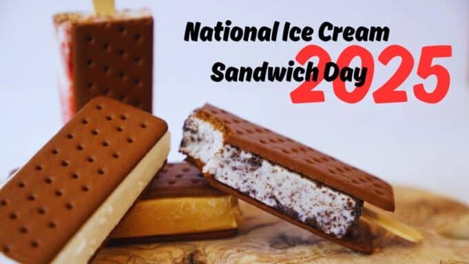 National Ice Cream Sandwich Day