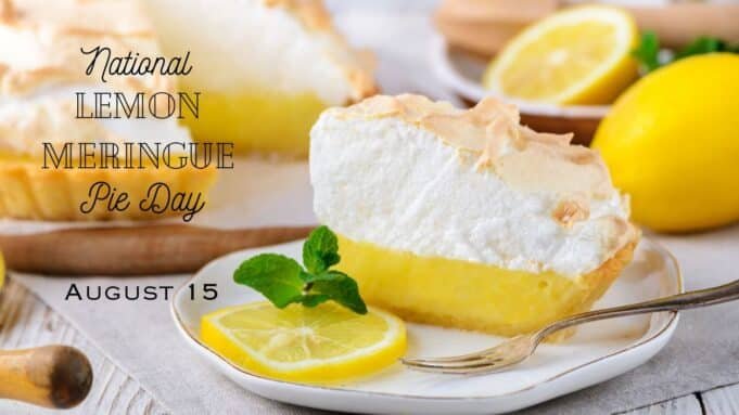National Lemon Meringue Pie Day National Lemon Meringue Pie Day