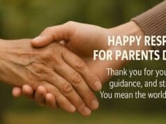 Respect For Parents Day 2025 (Friday, August 1st) Respect For Parents Day