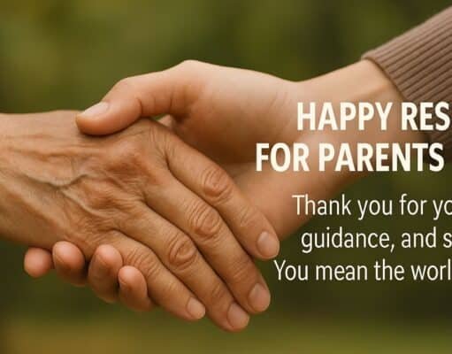 Respect For Parents Day 2025 (Friday, August 1st) Respect For Parents Day