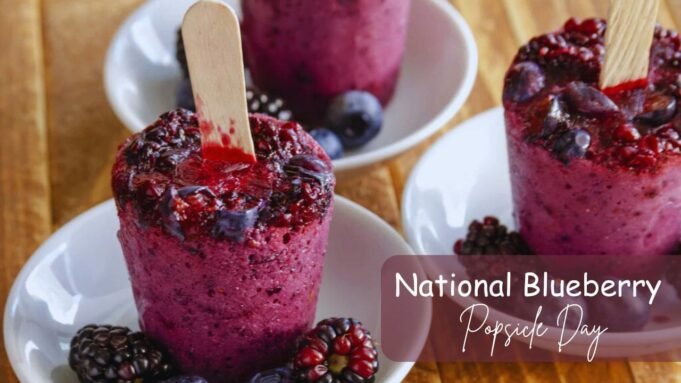 National Blueberry Popsicle Day