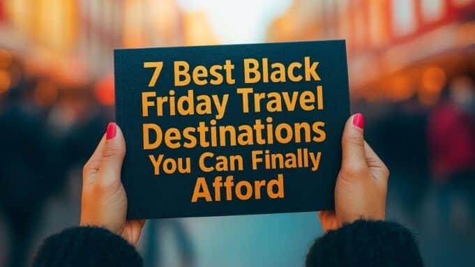 Black Friday Travel Destinations