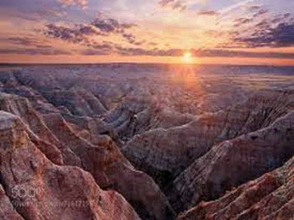 Watch The Sunrise Over The Badlands