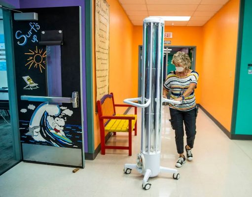 Where To Place Your UV Disinfecting Light at School? UV Disinfecting Light at School