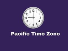 Pacific Time Zone Pacific Time Zone