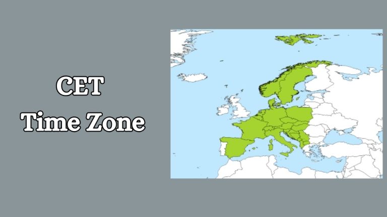 Central European Time – CET Time Zone