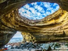 Discover the Hidden Gem – Sunset Cliffs Cave’s Enchanting Glow at Dusk Sunset Cliffs Cave