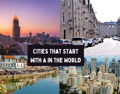 200 Best Cities That Start With A in the World Cities That Start With A