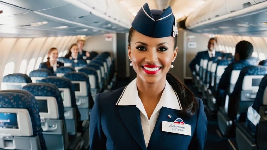 American Airlines Flight Attendant