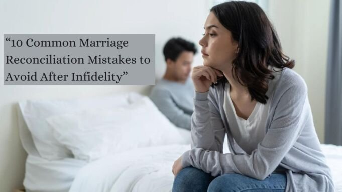 10 Common Marriage Reconciliation Mistakes to Avoid After Infidelity