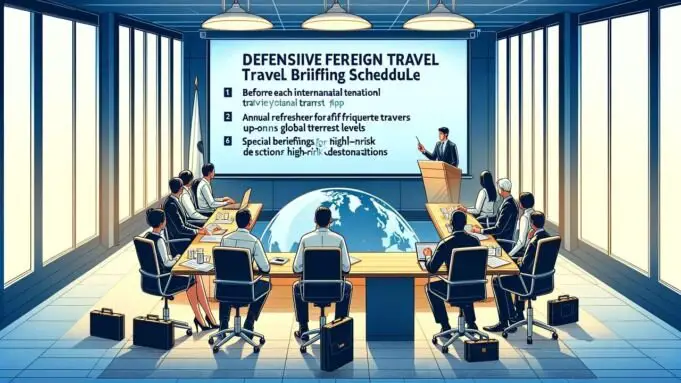 How Often Must You Receive a Defensive Foreign Travel Briefing