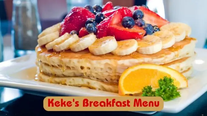 Keke's Breakfast Menu