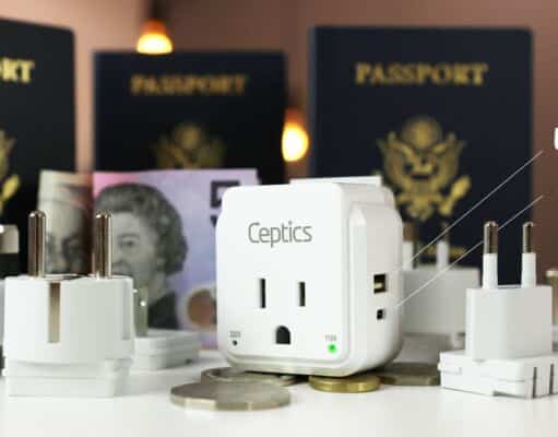 Traveling to Thailand? Introducing the New Ceptics Thailand Adapter – Your Travel Essential! Thailand Travel Adapter Set