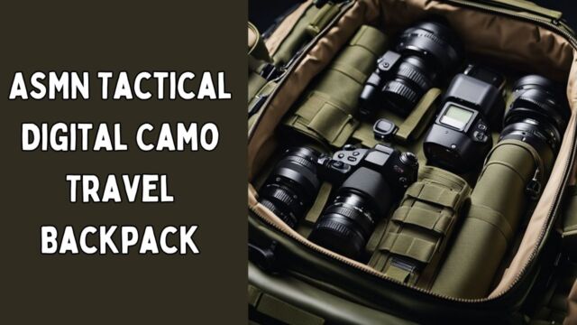ASMN Tactical Digital Camo Travel Backpack: Your Ultimate Travel Companion