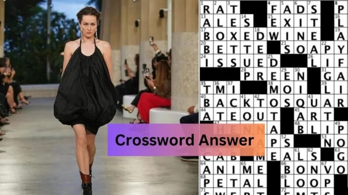 Spanish Luxury Fashion House Crossword