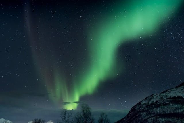 Skiing in the Arctic Circle
