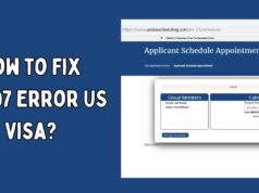 How to Fix SGA07 Error US Visa? Step-by-Step Guide How to Fix SGA07 Error US Visa