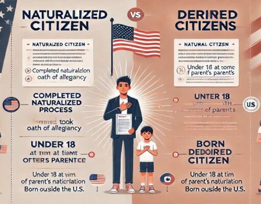 Naturalized vs. Derived Citizens: How the Path to Citizenship Shapes Legal Benefits? Naturalized vs. Derived Citizens