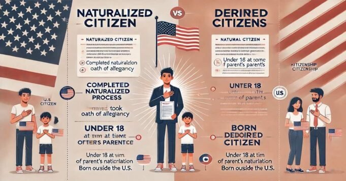 Naturalized vs. Derived Citizens