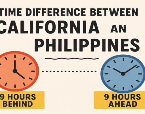 Time Difference Between California and Philippines Time Difference Between California and Philippines