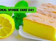 National Sponge Cake Day 2025 (Saturday, August 23) National Sponge Cake Day