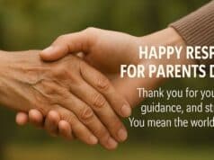 Respect For Parents Day 2025 (Friday, August 1st) Respect For Parents Day