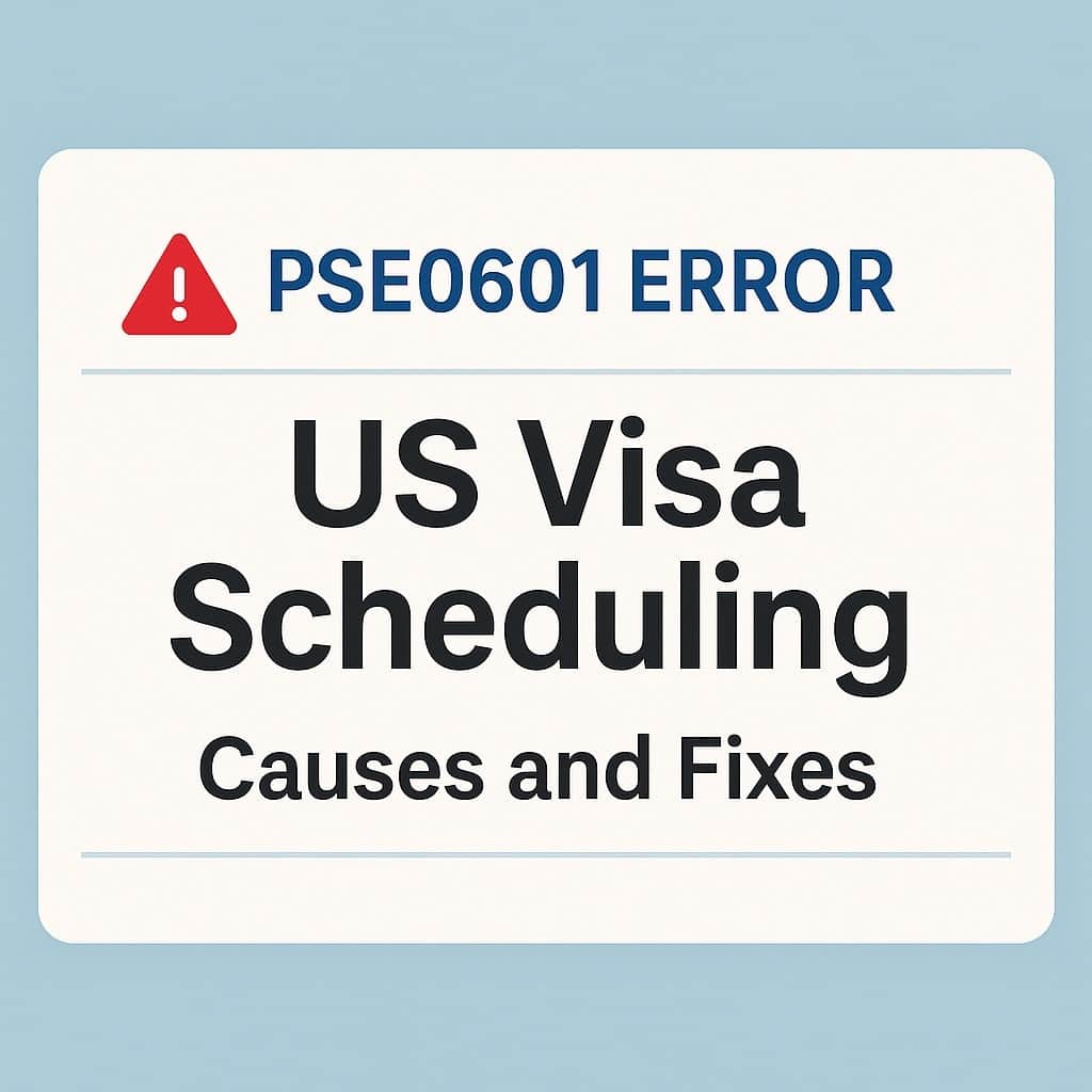 How to Fix the PSE0601 Error