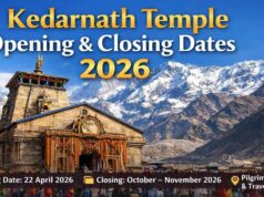 Kedarnath Temple Opening and Closing Dates 2026: Complete Yatra Guide Kedarnath Temple Opening and Closing Dates
