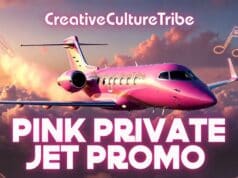 CreativeCultureTribe Pink Private Jet Promo CreativeCultureTribe Pink Private Jet Promo