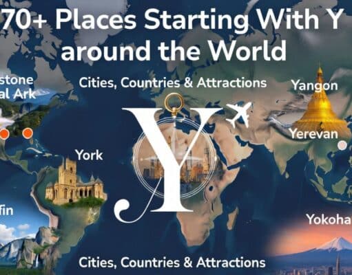 70+ Places Starting With Y around the World (Cities, Countries & Attractions) Places Starting With Y